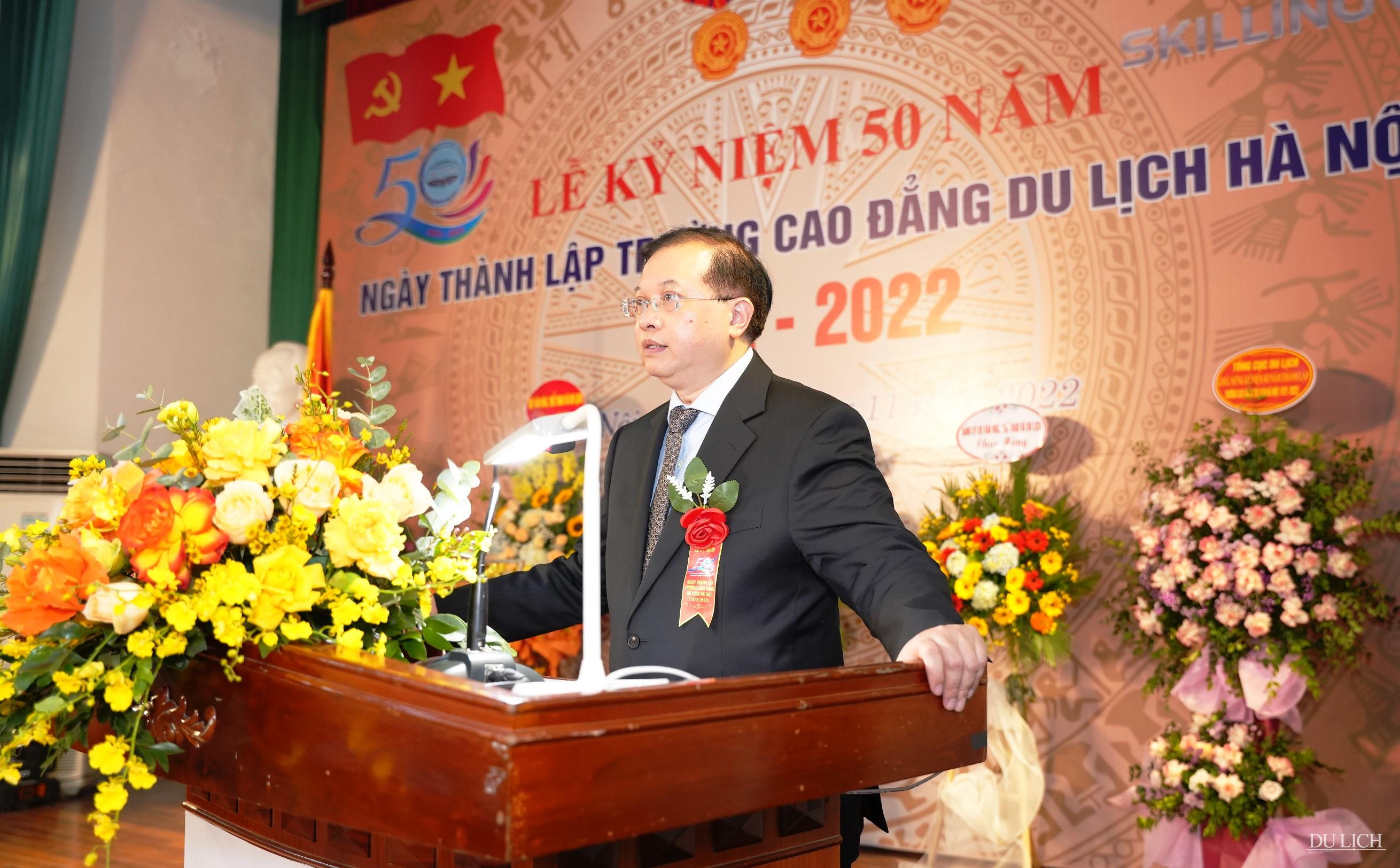 Thứ trưởng Bộ VHTTDL Tạ Quang Đông phát biểu tại Lễ kỷ niệm